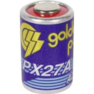 👉 Fotocamera accu alkaline Golden Power PX27A Fotobatterij 145 mAh 6 V 1 stuks 4038338016239