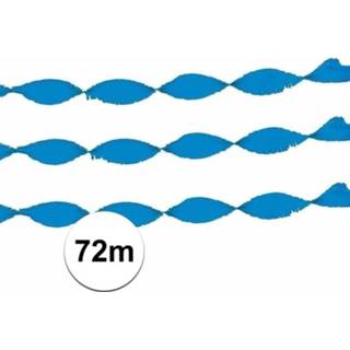 👉 Slinger active blauwe blauw papier 3x Feest Licht 24 m