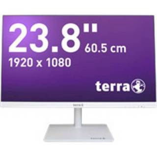 👉 Terra LED 2464W LED-monitor 60.5 cm (23.8 inch) Energielabel A+ (A++ - E) 1920 x 1080 pix Full HD 5 ms Audio-Line-in, DVI, HDMI, VGA