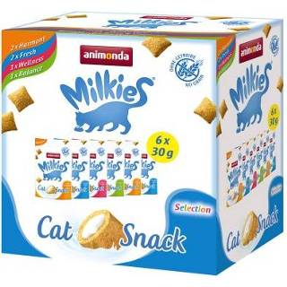 👉 Kattensnoepje Multipak Animonda Milkies Kattensnoepjes - Voordeelpakket: 18 x 30 g (4 soorten) 4017721831215