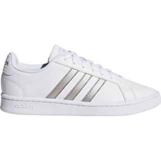 👉 Sneakers wit zilver active vrouwen Adidas Grand Court dames wit/zilver