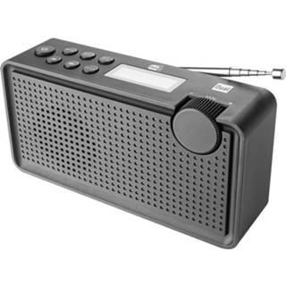 👉 Zwart Dual DAB 85 FM Transistorradio Herlaadbaar 4260136675602