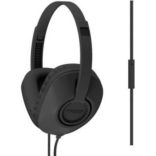 👉 Headset zwart KOSS UR23iK HiFi Oordopjes Over Ear Headset, Volumeregeling, Ruisonderdrukking 21299189276 360000989065