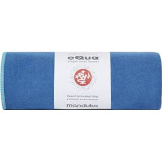 👉 Handdoek blauw active mannen Manduka eQua Yogamat - Pacific Blue