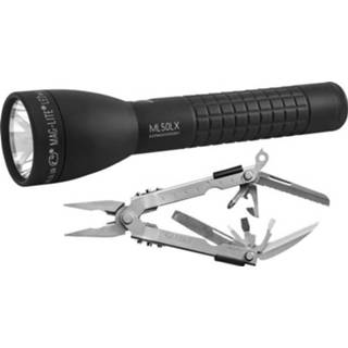 👉 Mag-Lite Set. ML50LX 2C + MultiPlier 600 LED Zaklamp werkt op batterijen 490 lm 112 h 361 g