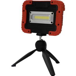 👉 Zwart rood m Megatron bouwplaatsverlichting Accu-LED-werklamp Helfa MT69052 Zwart, LED vast ingebouwd 4020856690527