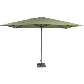 👉 Parasol donkergroen Lima 300x400cm (Sage green)