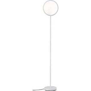 👉 Staande LEDlamp wit aluminium LED-lamp 17 W Warm-wit Paulmann Arik 79707 (geborsteld), 4000870797075