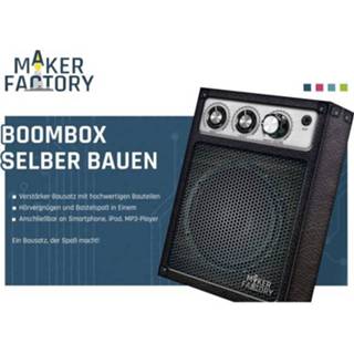 👉 Bouwpakket MAKERFACTORY 150394 MF Boom-Box-Bausatz 4019631150394