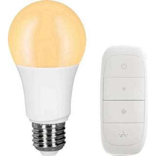 👉 Ledlamp wit a+ MÃ¼ller Licht tint LED-lamp (startset) Energielabel: (A++ - E) E27 9 W Warm-wit 4018412343420