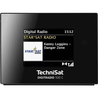 👉 Zwart TechniSat DIGITRADIO 100 C DAB+ Radio-adapter Bluetooth, FM 4019588039216
