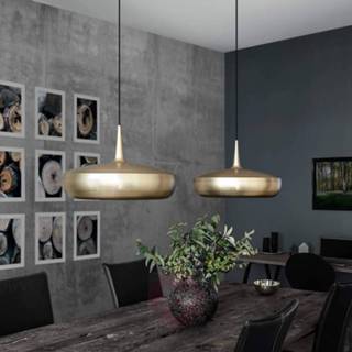 👉 Hang lamp a++ geborsteld messing Sren Ravn Christensen aluminium UMAGE Clava Dine hanglamp