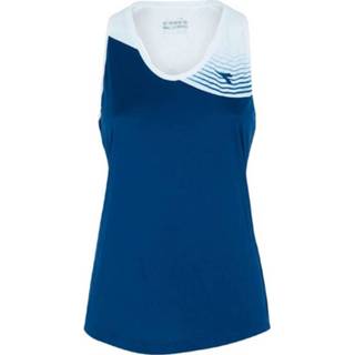 👉 Tanktop vrouwen l bovenkleding mouwloos donkerblauw saltire navy Court Dames 8030631044472