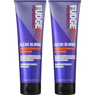 👉 Clean Blonde Violet Toning Shampoo Duopack