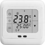 👉 Temperatuurregelaar wit Floureon BYC07.H3 touchscreen thermoregulator verwarmingsthermostaat voor warme vloer, elektrische verwarmingssysteem
