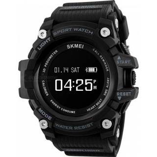 👉 Horloge mannen SKMEI Heren 1188 Sport Bluetooth Smart Horloge, Digitaal Polshorloge Met Hartslag, Stappenteller, Calorieteller