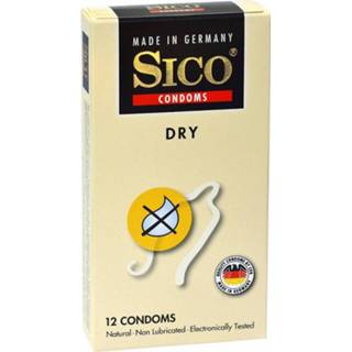 👉 Condoom gezondheid seksualiteit Sico Dry Condooms (52mm) 4013006101653