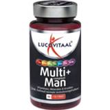 Gezondheid vitamines mannen Lucovitaal Multi+ Compleet Man Tabletten 8713713023588