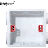 Mounting Box for 86*86mm Wall Switch and Socket Wallpad Cassette Universal White Wall Back Junction Box