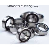 👉 Bearing rubber MR85RS 5*8*2.5(mm) 10pieces free shipping ABEC-5 Sealed Miniature Mini MR85