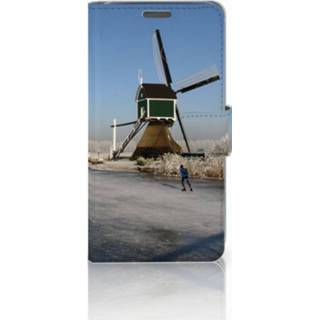 👉 Wiko Lenny Boekhoesje Design Schaatsers 8718894502280