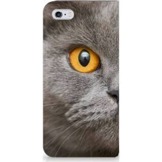 👉 Standcase Apple iPhone 6 | 6s Uniek Hoesje Britse Korthaar 8718894967539