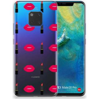 👉 Lippenstift Huawei Mate 20 Pro TPU Hoesje Design Lipstick Kiss 8720091086500
