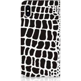 👉 Standcase XS Apple iPhone Max Uniek Hoesje Slangenprint 8720091265707