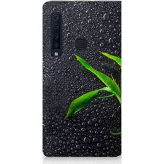 👉 Standcase Samsung Galaxy A9 (2018) Hoesje Design Orchidee 8720091513952