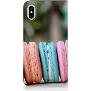 👉 Standcase XS Apple iPhone Max Hoesje Design Macarons 8720091537958