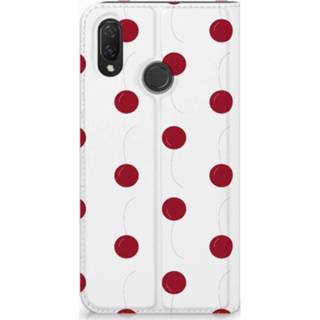 👉 Standcase Huawei P Smart Plus Hoesje Design Cherries 8720091641693