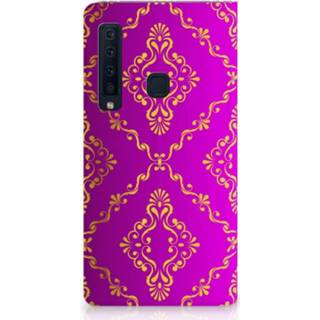 👉 Standcase roze Samsung Galaxy A9 (2018) Uniek Hoesje Barok 8720091662711