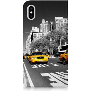 👉 Standcase XS Apple iPhone Max Hoesje Design New York Taxi 8720091877412