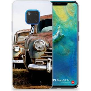 👉 Huawei Mate 20 Pro Uniek TPU Hoesje Vintage Auto 8720091888760