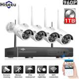 👉 Outdoor IP camera Hiseeu 960P NVR 4PCS Wireless Security CCTV System WIFI Waterproof Video Surveillance Kit Pro