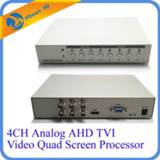 👉 Processor HD 1080P 4CH CCTV Multiplexer Analog AHD TVI Video Quad Screen HDMI VGA Monitor Output 2 BNC CVBS Outputs