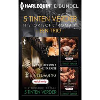 👉 5 Tinten verder historisch - een trio (3-in-1) Vivien Jackson, Christa Paige, Alison Richardson, Grace D'Otare ebook 9789402533095