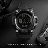 👉 Stopwatch SKMEI Countdown Sport Watch Mens Watches Top Brand Luxury Men Wrist Waterproof LED Electronic Digital Male