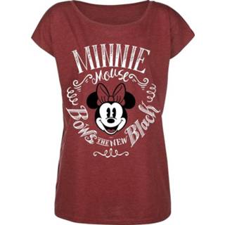 👉 Shirt rood l vrouwen gemêleerd meisjes Mickey & Minnie Mouse Minni Maus - Bows Girls 4044583661131