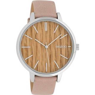 👉 Horloge roze active OOZOO C9746 Soft Pink Maple 42 mm 8719929008692