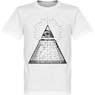 👉 Shirt wit Alziend Oog T-Shirt -