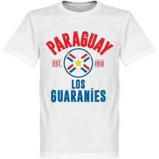 👉 Shirt wit Paraguay Established T-Shirt -