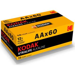 👉 Alkaline Kodak AA Xtralife 60x
