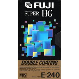 👉 Videoband Fuji VHS Super HG 240 (4 uur) SHG 4902520042262
