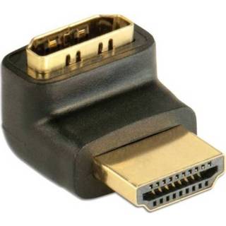 Zwart Adapter HDMI [1x HDMI-stekker - 1x HDMI-bus] TECHly 8057685304208