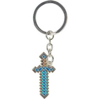 👉 Keychain Minecraft Metal Diamond Sword 4 cm 840285125889