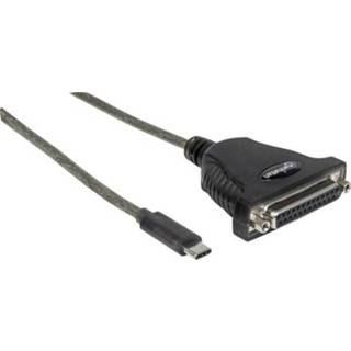 👉 Manhattan USB 1.1 Adapter [1x USB-C stekker - 1x D-sub bus 25-polig] 152518