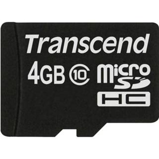 👉 Transcend Premium microSDHC-kaart 4 GB Class 10 760557821397