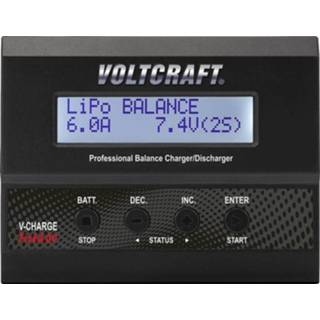 Multifunctionele lader VOLTCRAFT V-Charge 60 DC Modelbouw 12 V 6 A 4016139327457