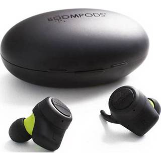 👉 Koptelefoon zwart Boompods Boombuds Bluetooth Sport 5081304397077